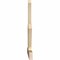 Ekena Millwork Saratoga Rough Sawn Timber Gable Bracket, Douglas Fir, 72"W x 36"H x 2"D x 4"F, 12/12 Pitch GBW072X36X0204SAR00RDF - alternate 5